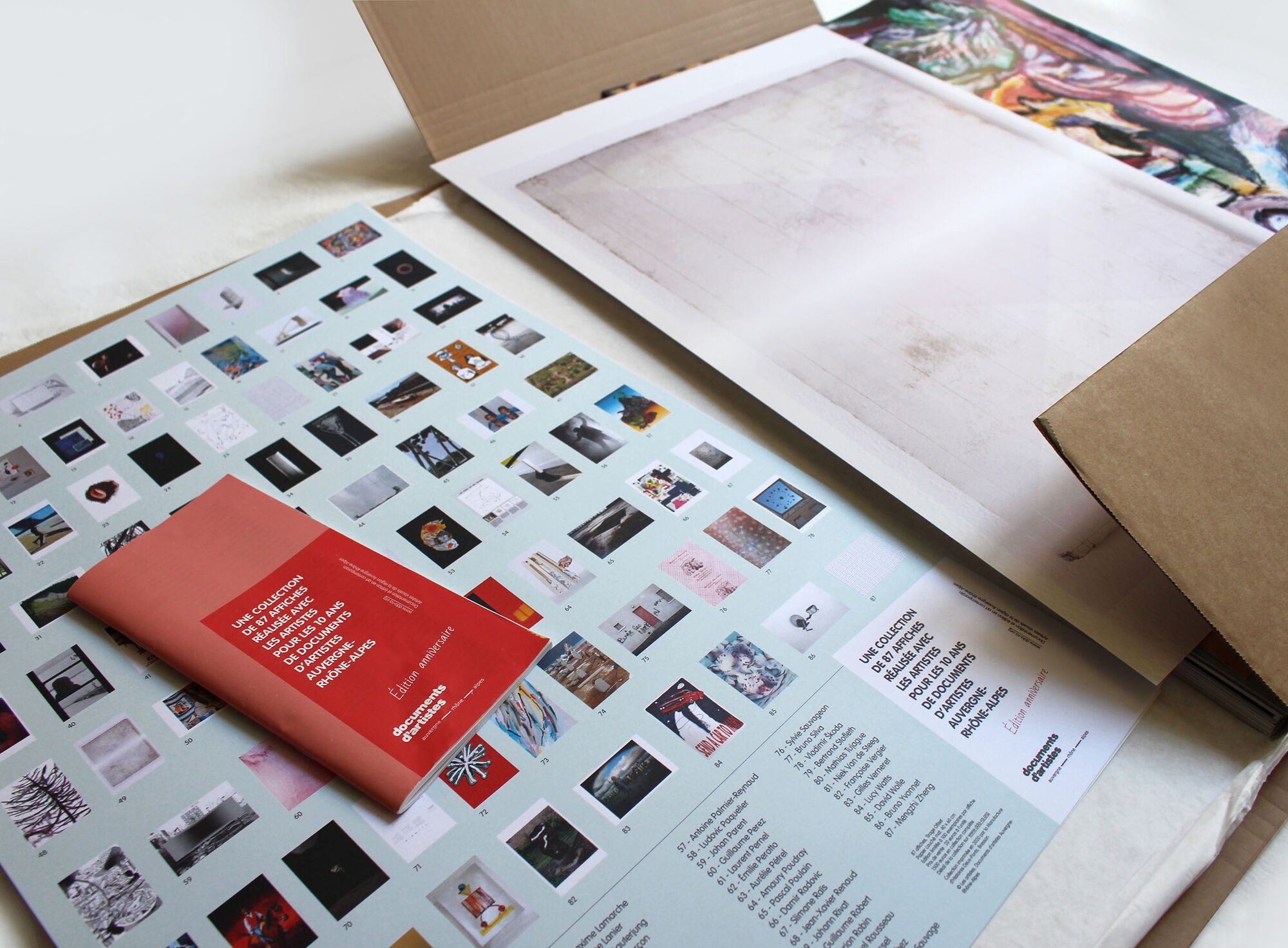 Collection de posters d'artistes