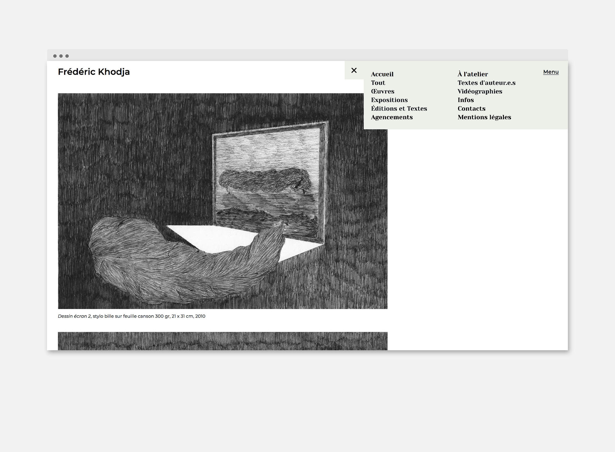 Site web Frédéric Khodja