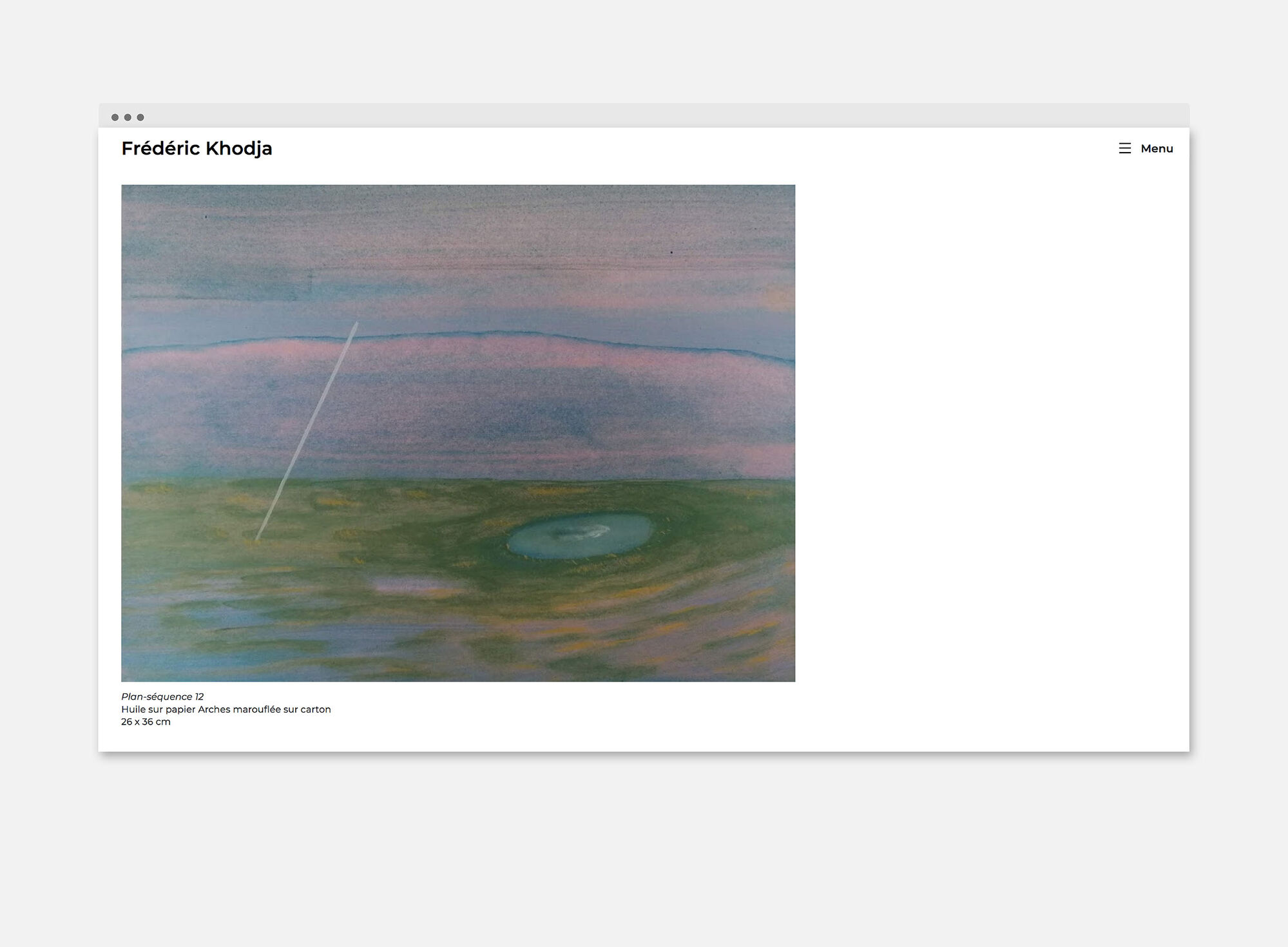 Site web Frédéric Khodja