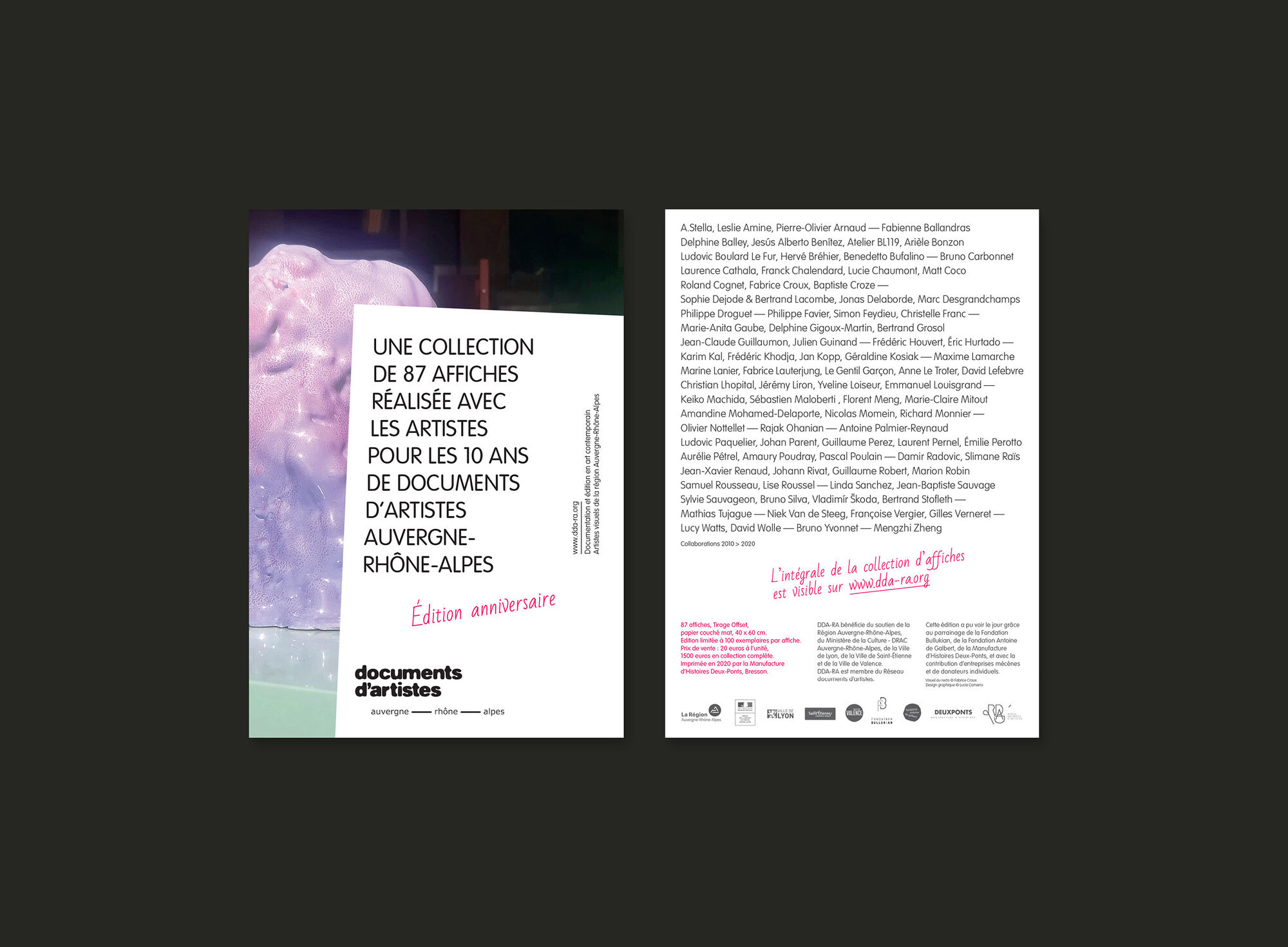 Collection de posters d'artistes