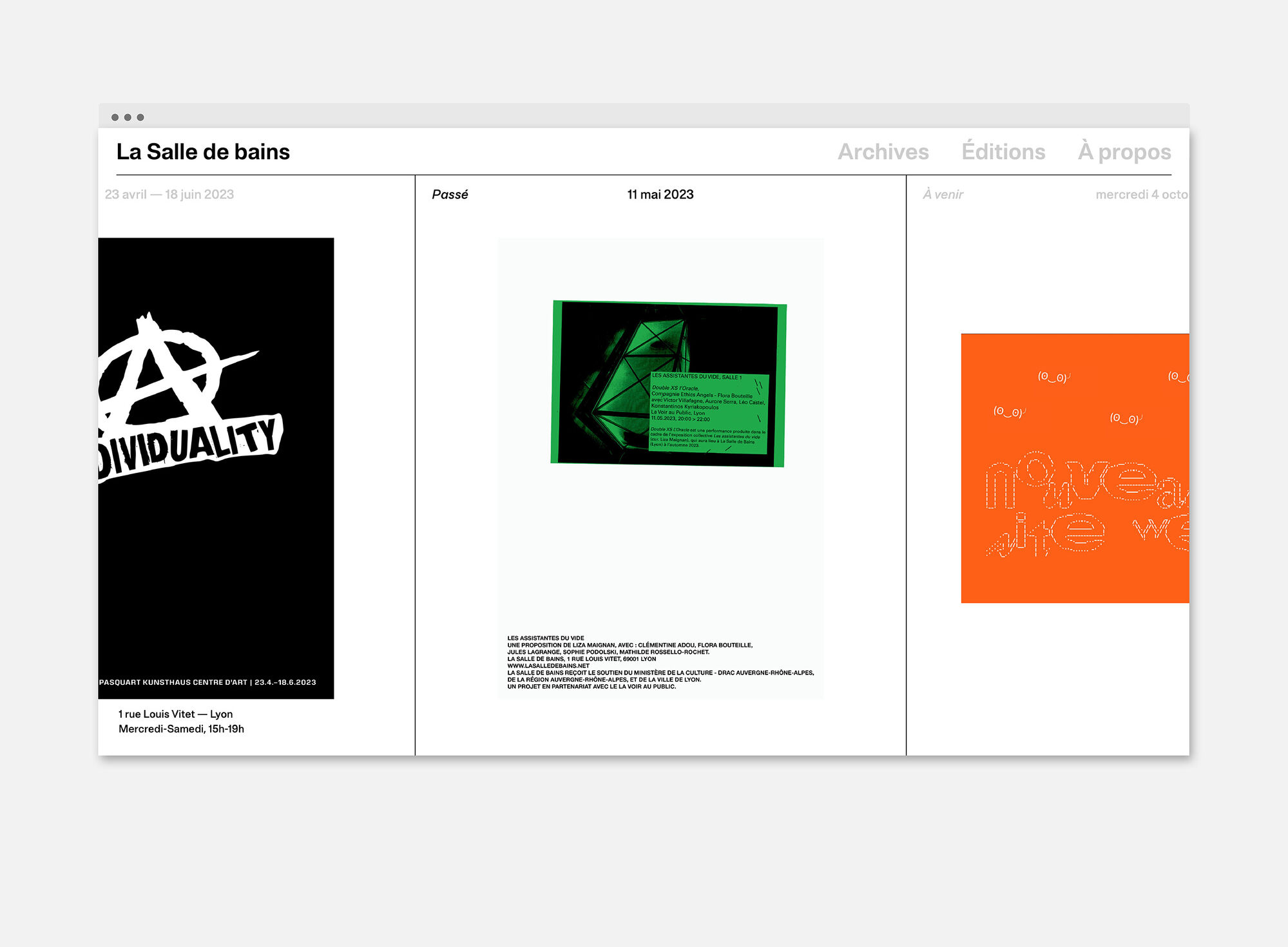 Site web La Salle de bains