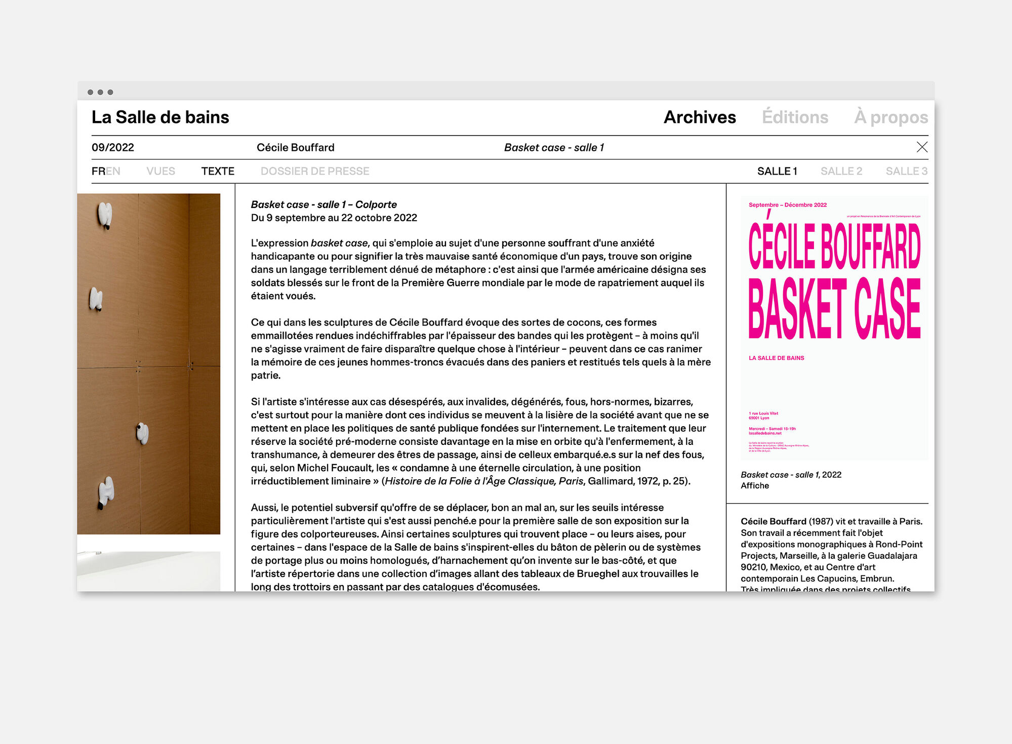 Site web La Salle de bains