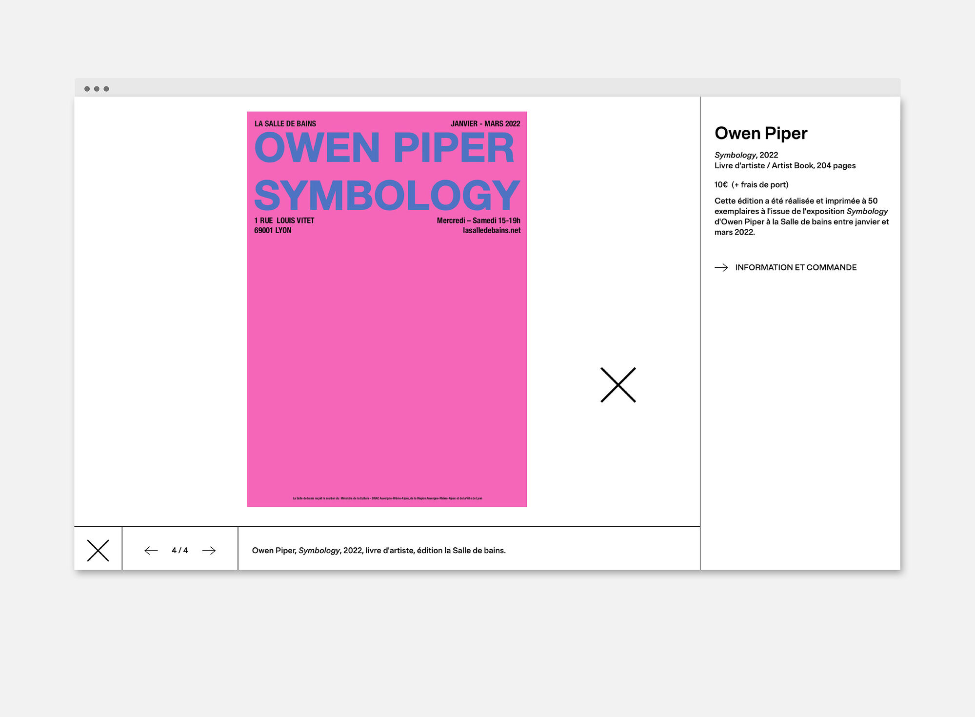 Site web La Salle de bains