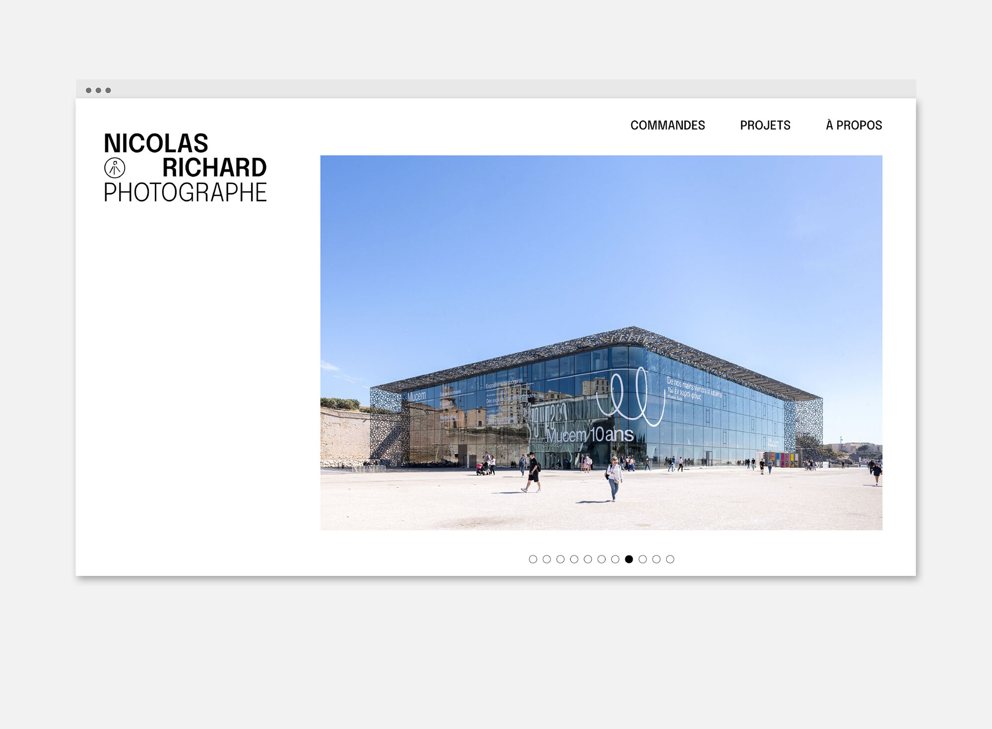 Nicolas Richard - Site Web