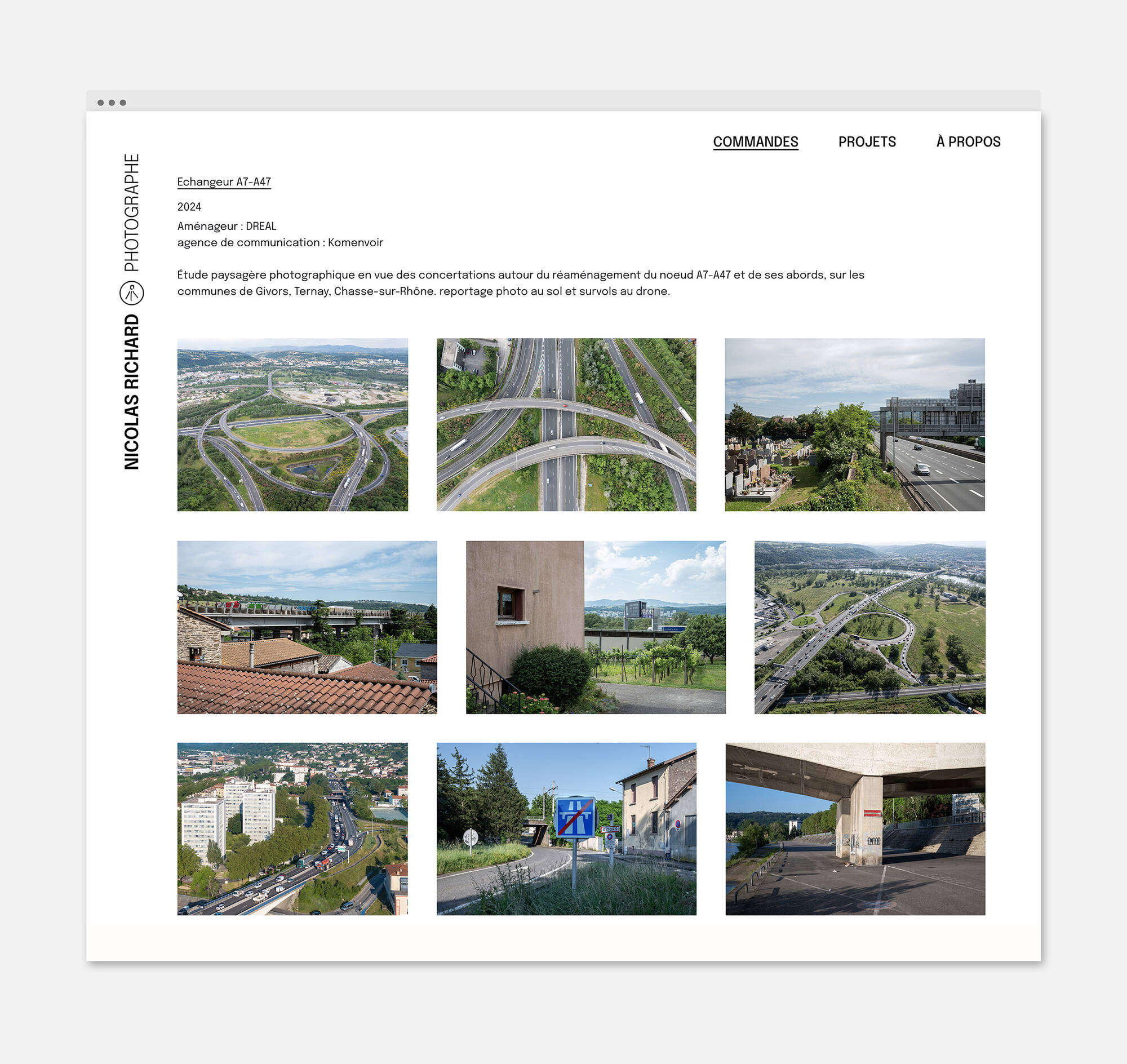 Nicolas Richard - Site Web