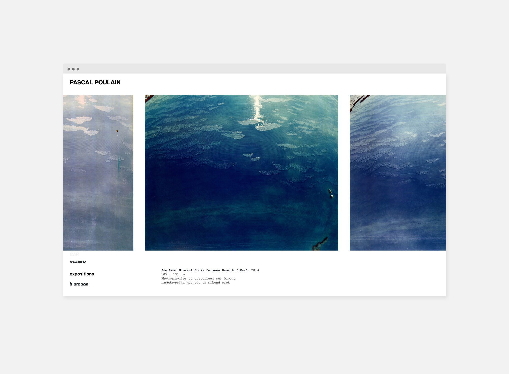 Site web Pascal Poulain