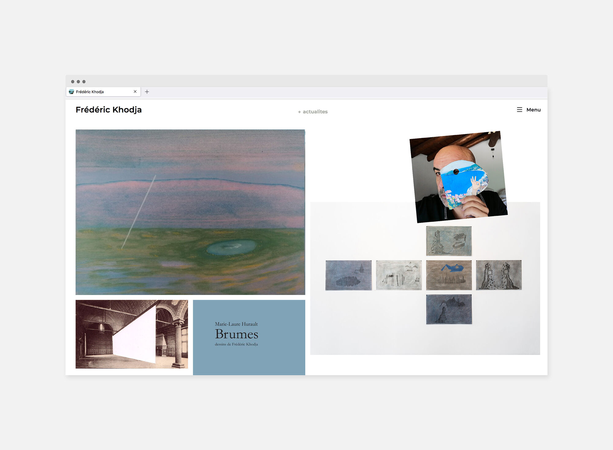 Site web Frédéric Khodja