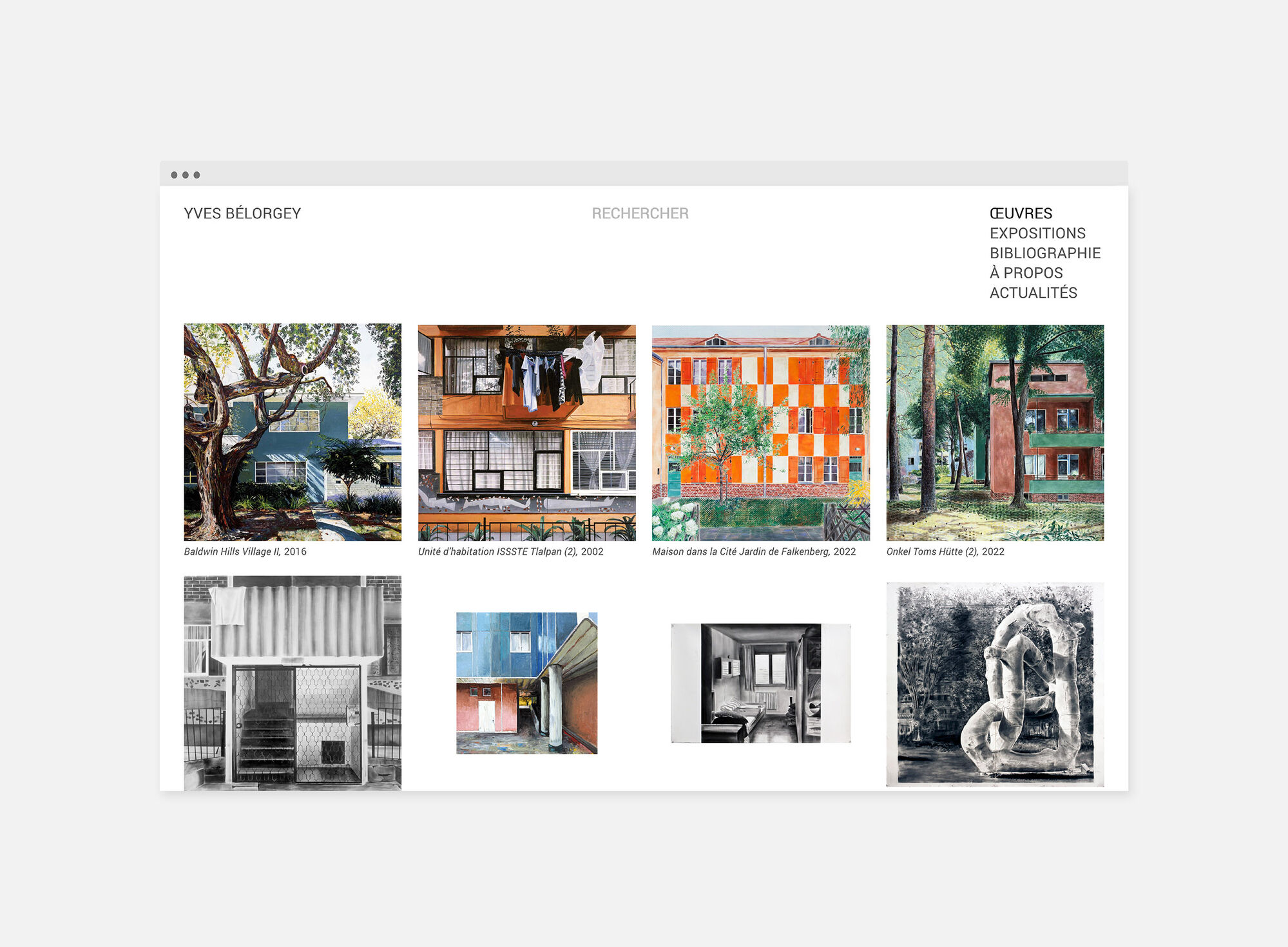 Site web d'Yves Bélorgey