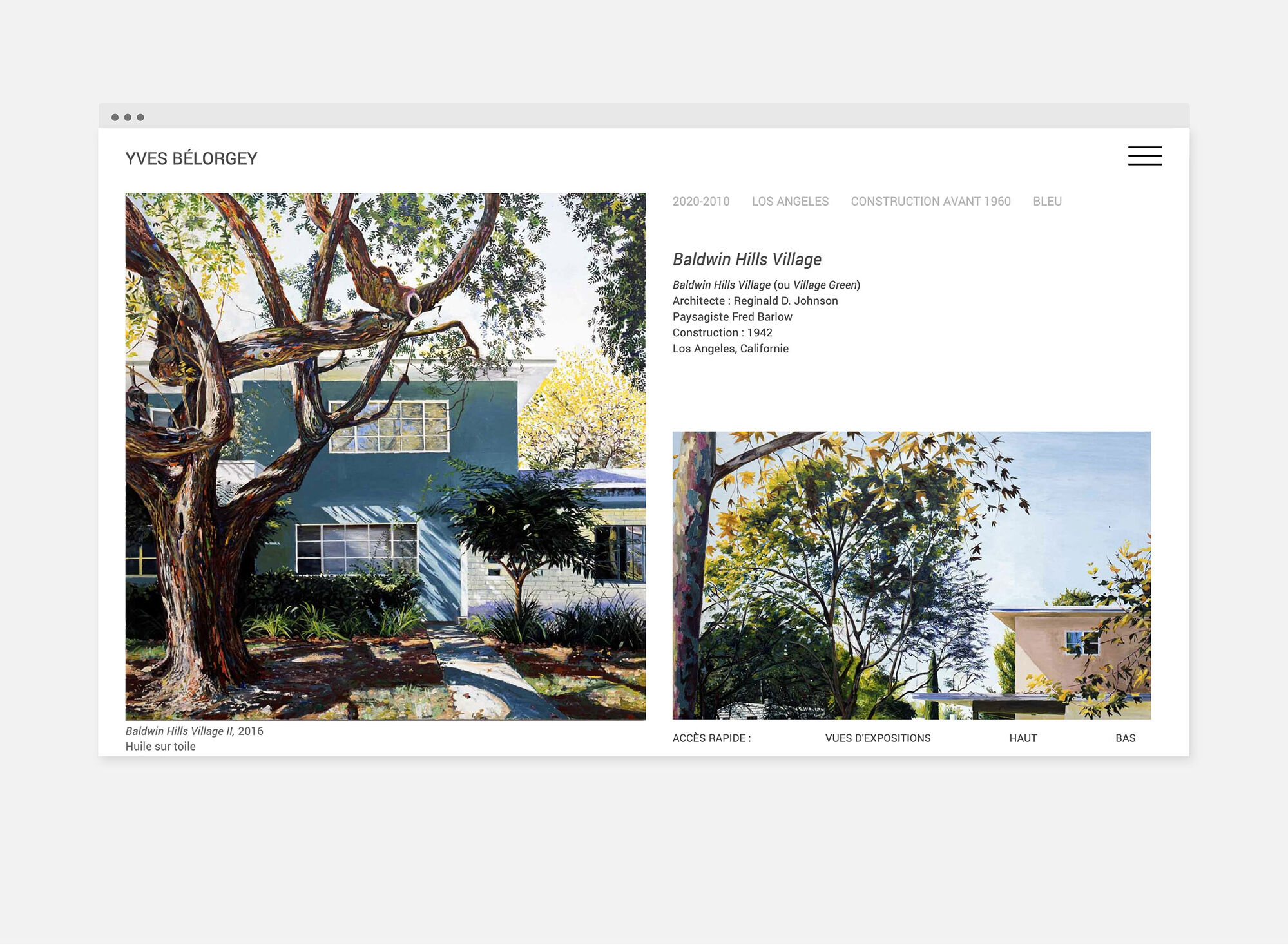 Site web d'Yves Bélorgey