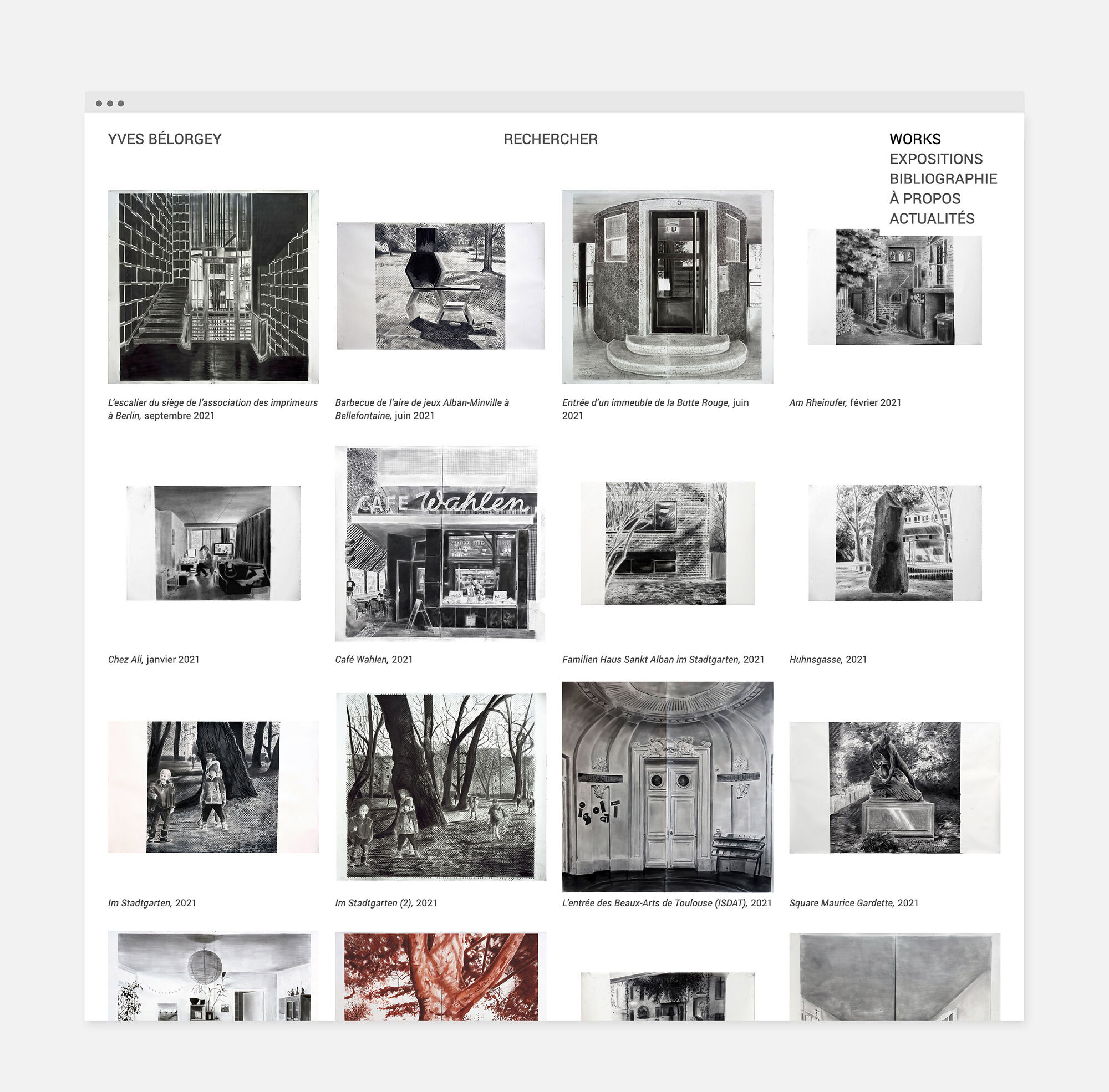 Site web d'Yves Bélorgey