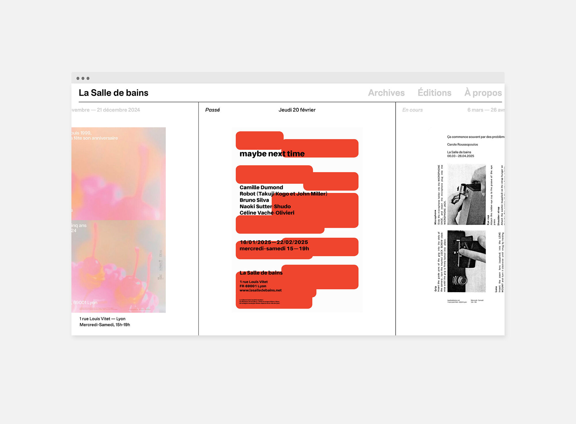 Site web La Salle de bains