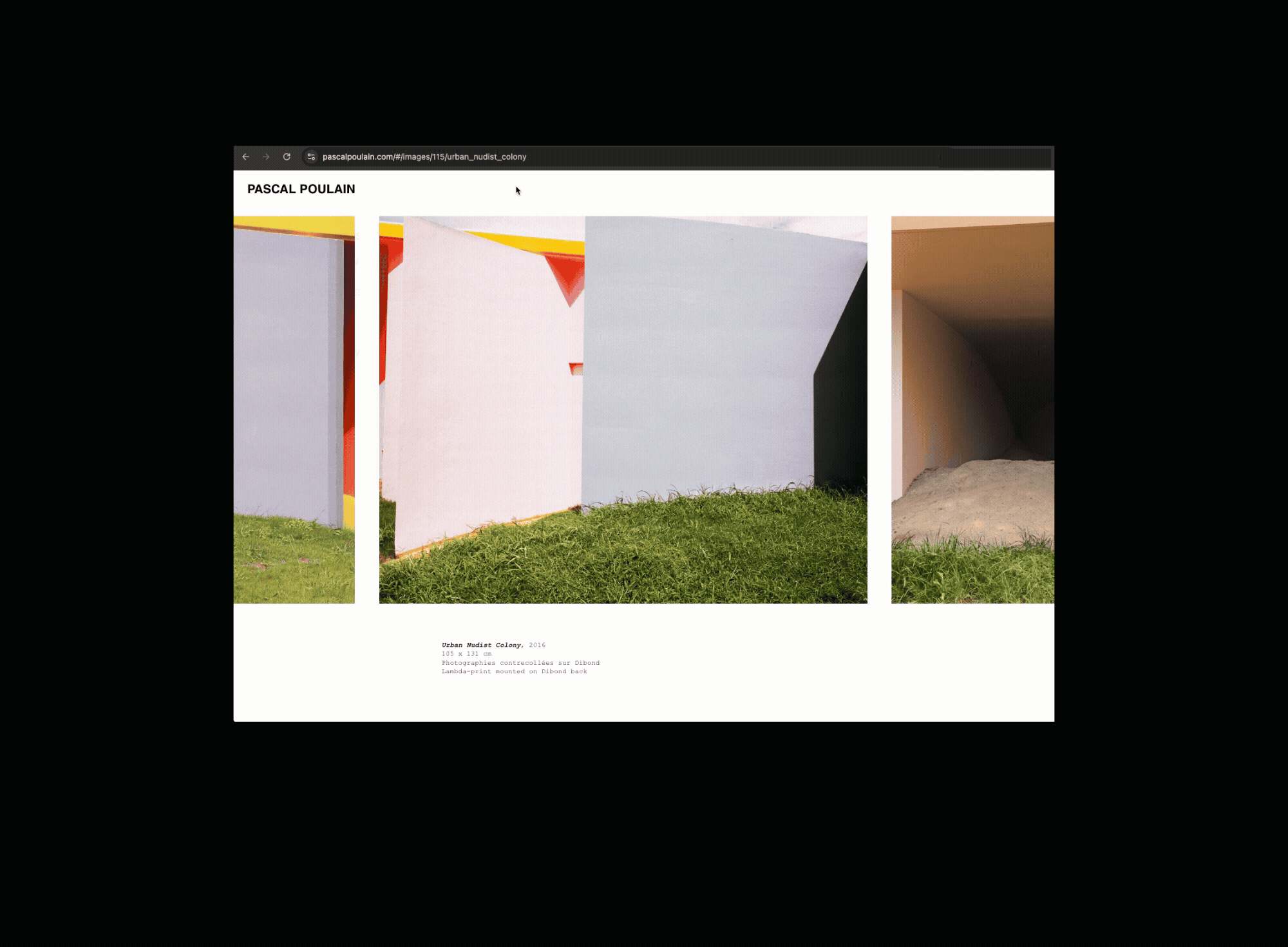 Site web Pascal Poulain