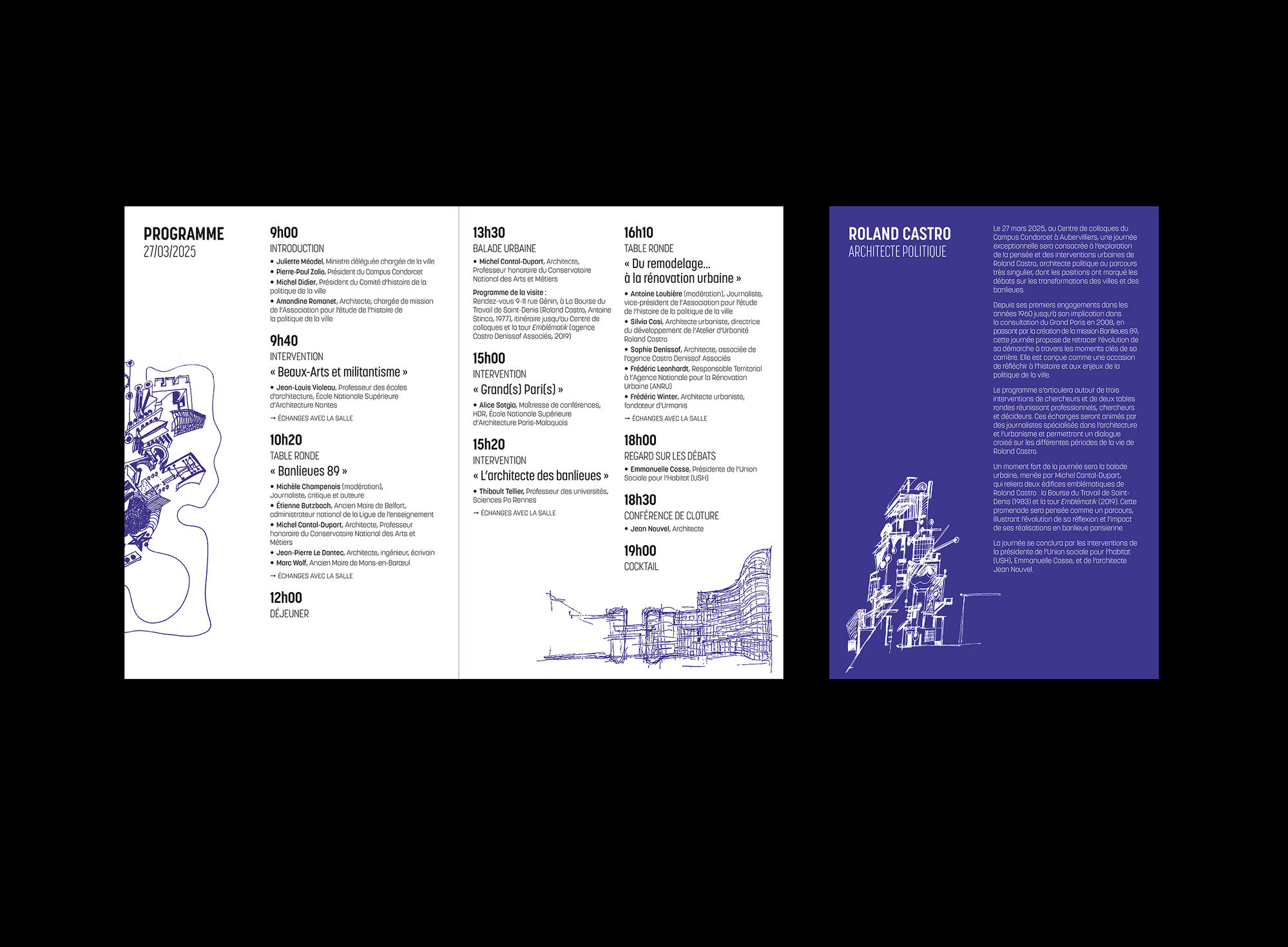 Journée d'étude Roland Castro