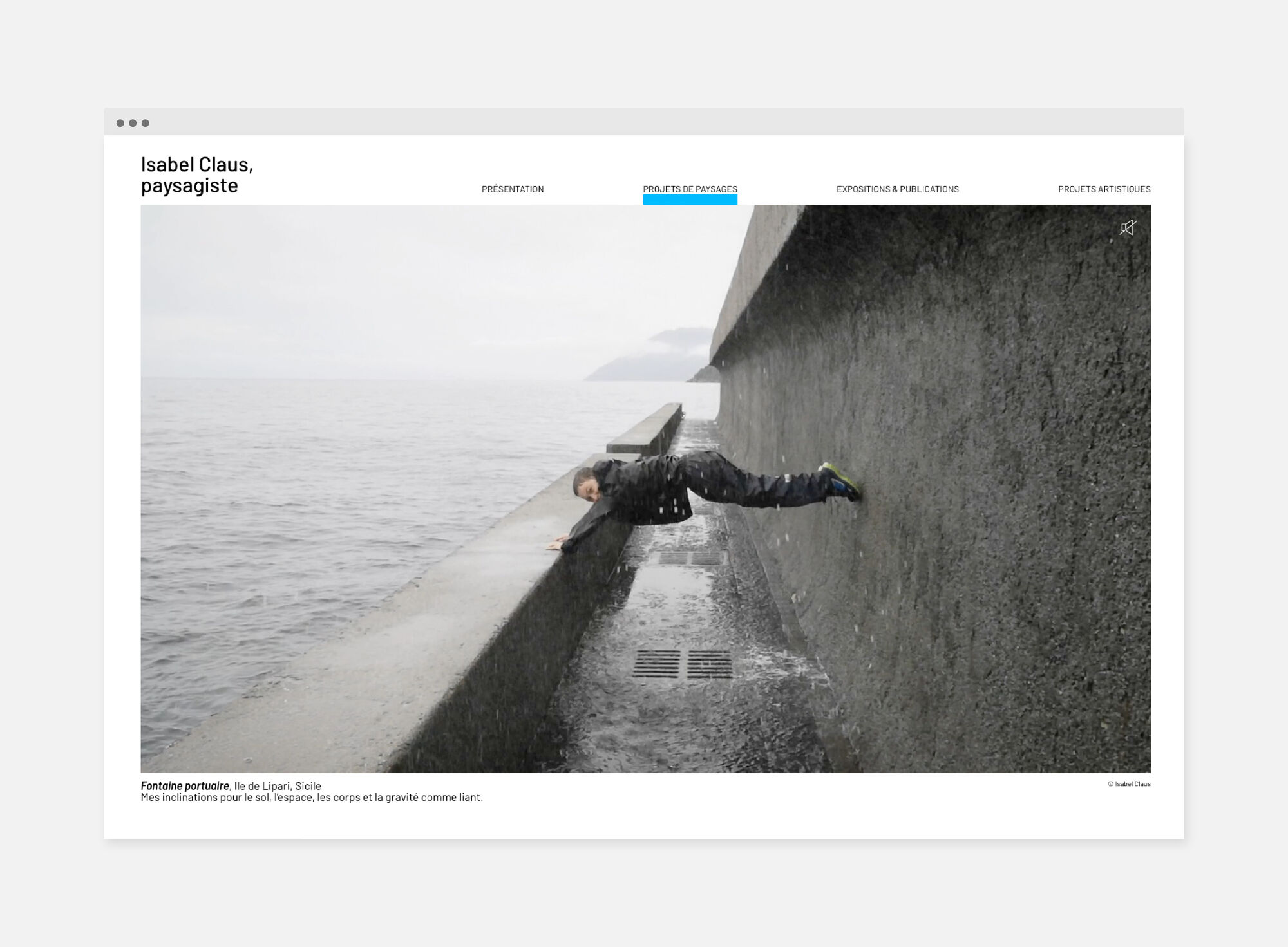 Site web Isabel Claus