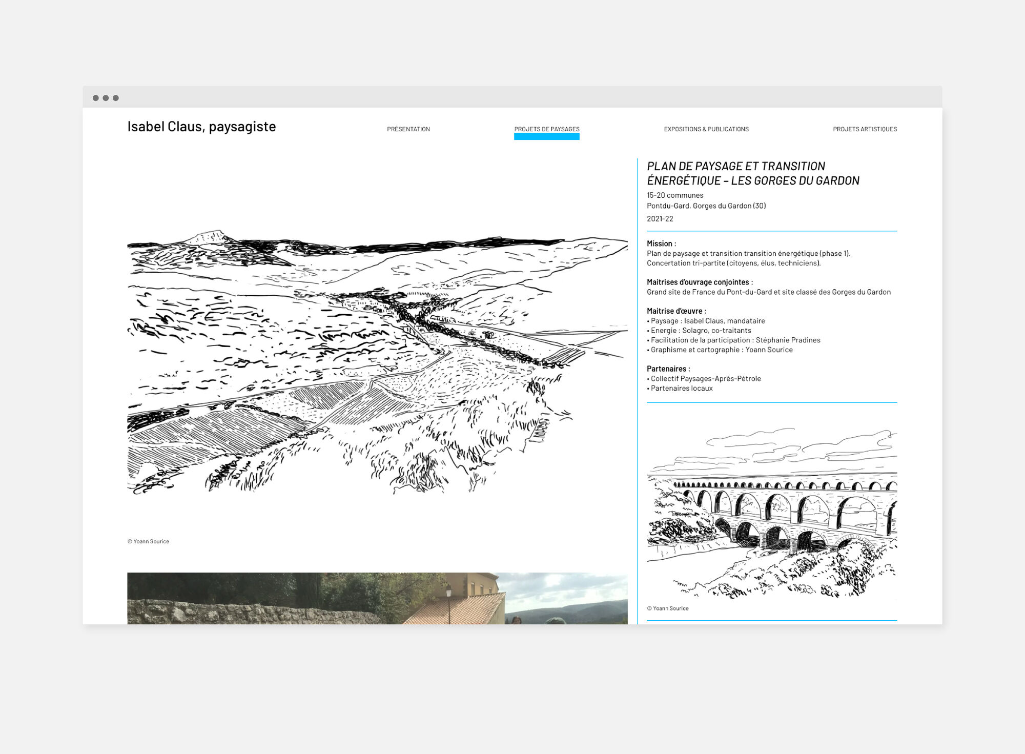 Site web Isabel Claus